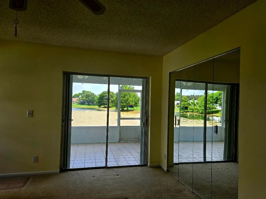 Master leading to Patio