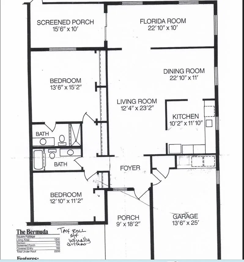 Bermuda Floorplan