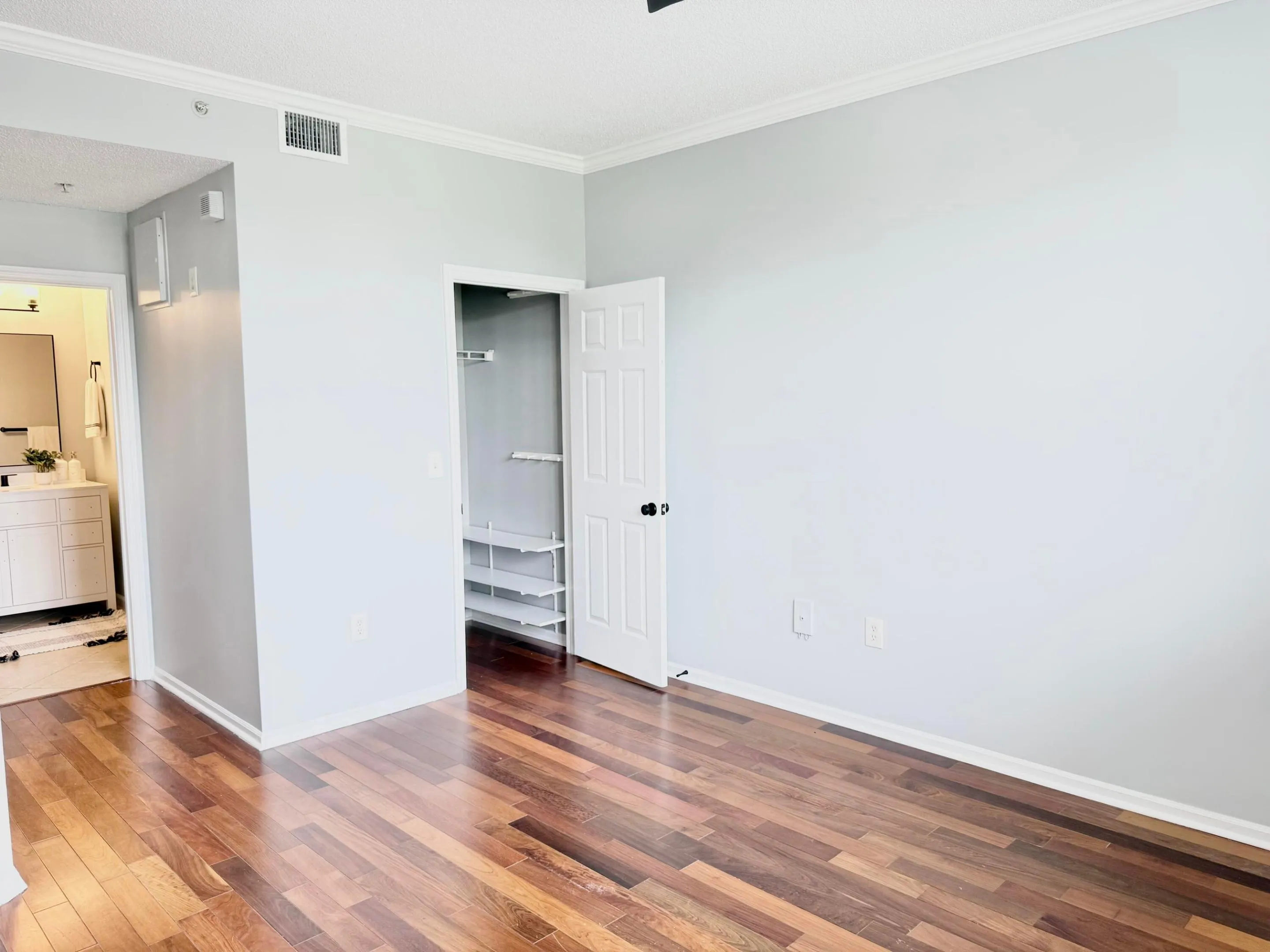 Master Bedroom and walking Closet