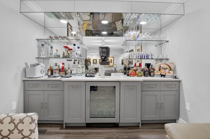 Remodeled custom bar