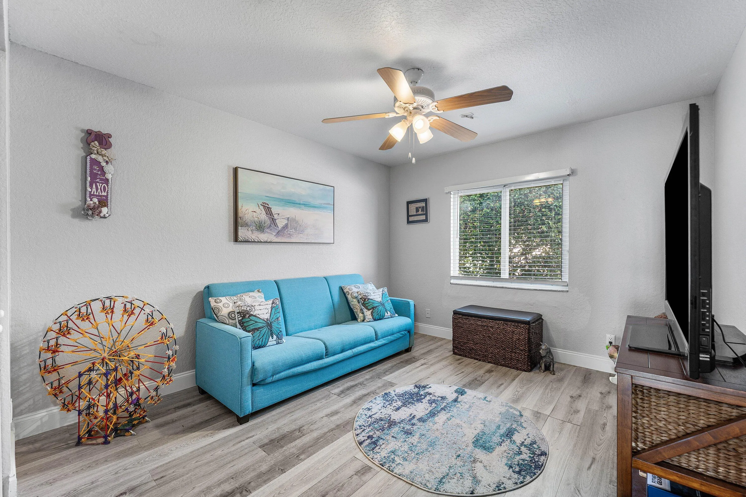 Bedrooms are spacious, light and bright!
