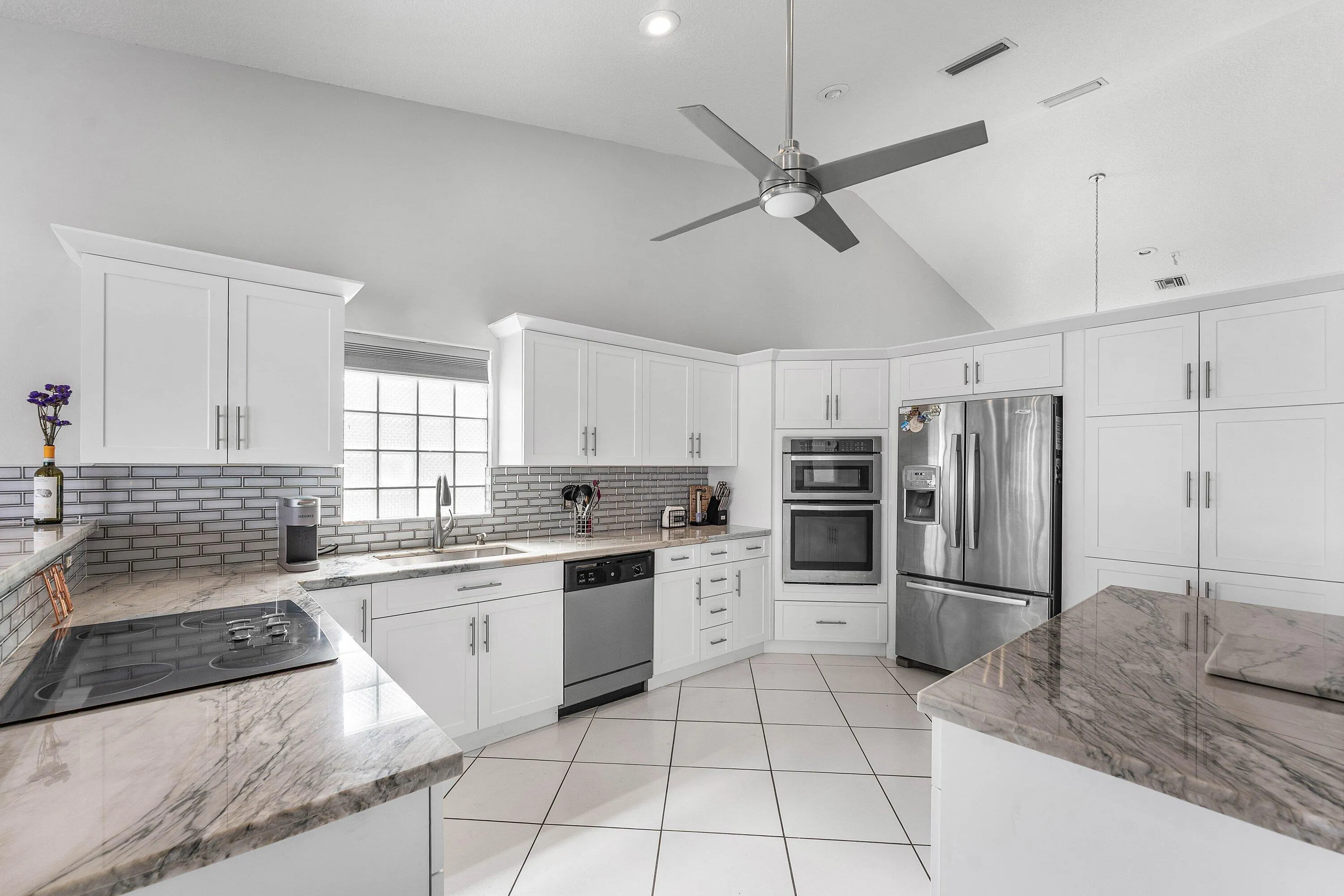 Stunning Quartzite countertops!