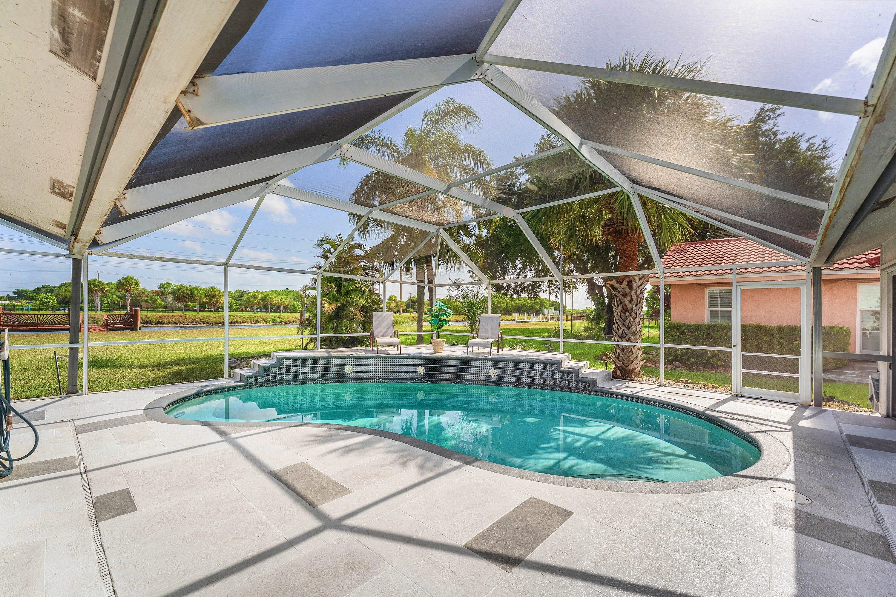 Catch the gorgeous sunsets from the privacy of your patio!