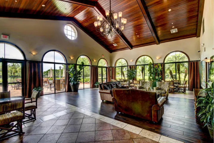 Olympia clubhouse interior