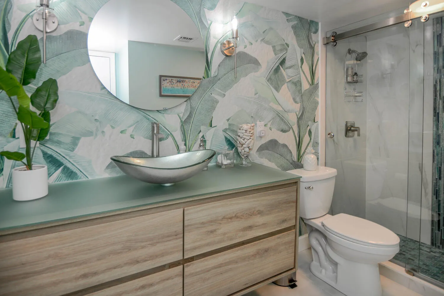 Newly remodeled Guest Bathroom