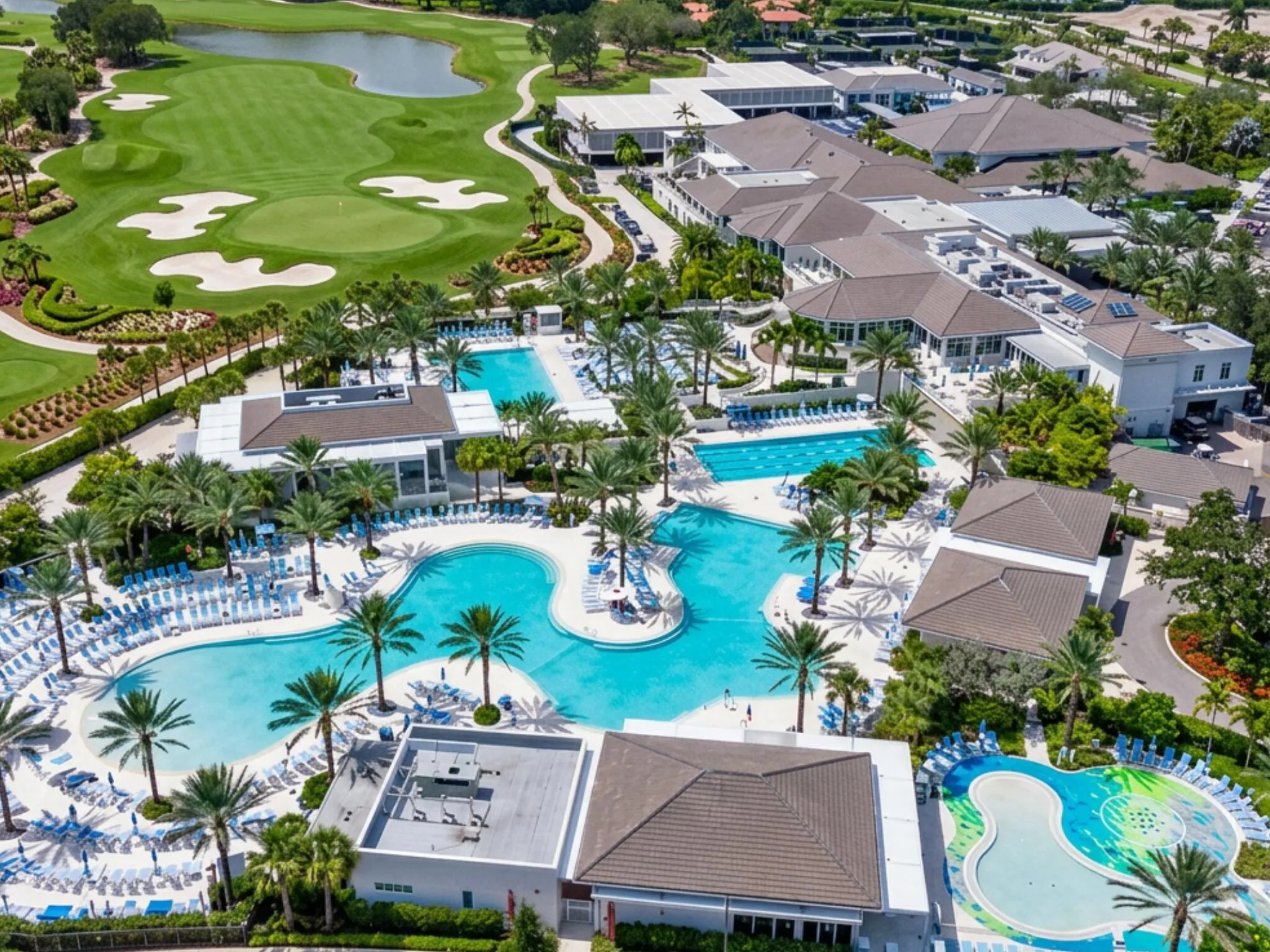Relax at the Resort Pool. (New Golf Course Under Construction)