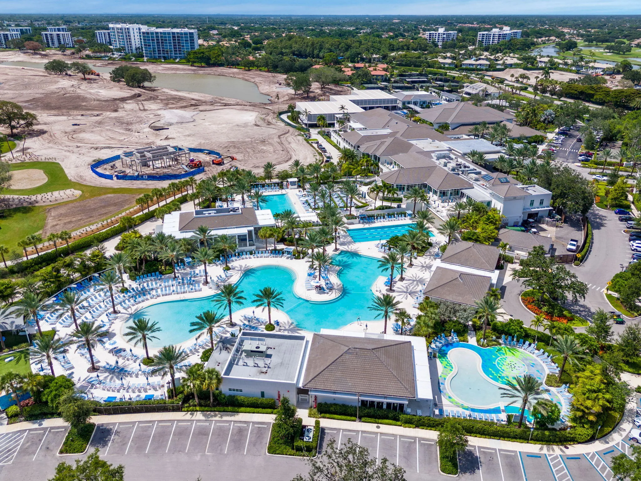 Resort Pool, (New Golf Course Under Construction)
