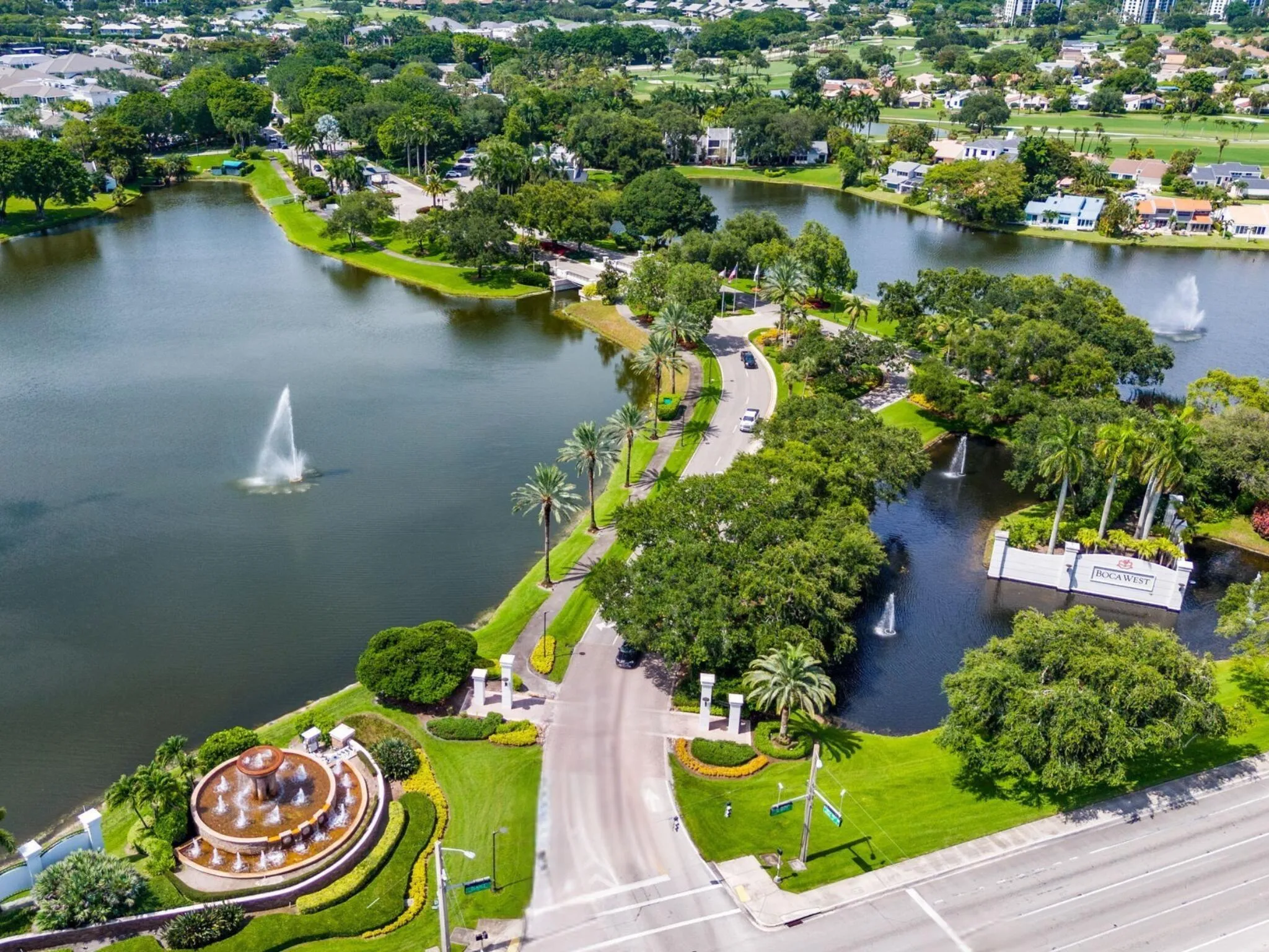 Welcome to man-gated Boca West.