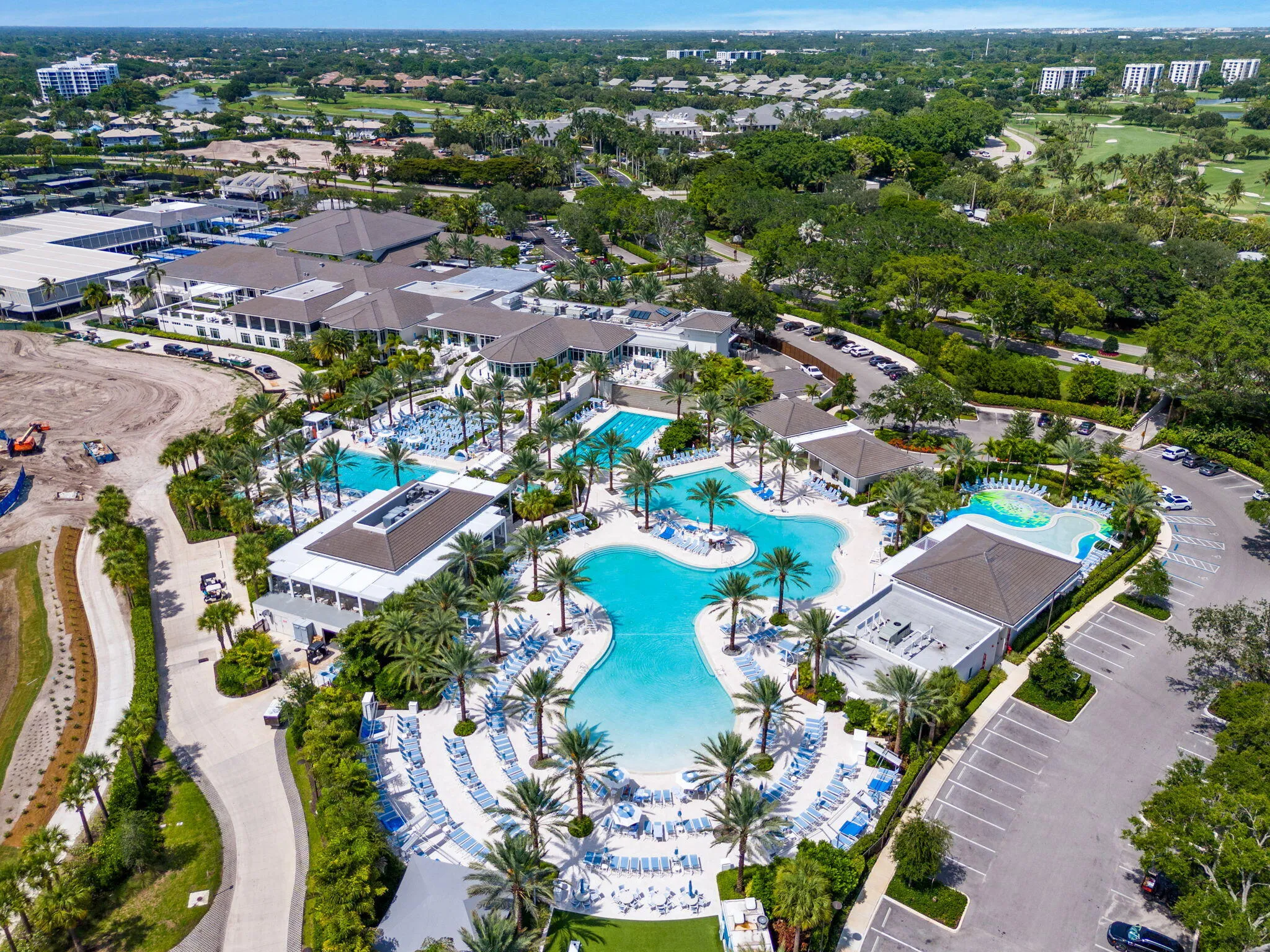 Resort Pool, (New Golf Course Under Construction)