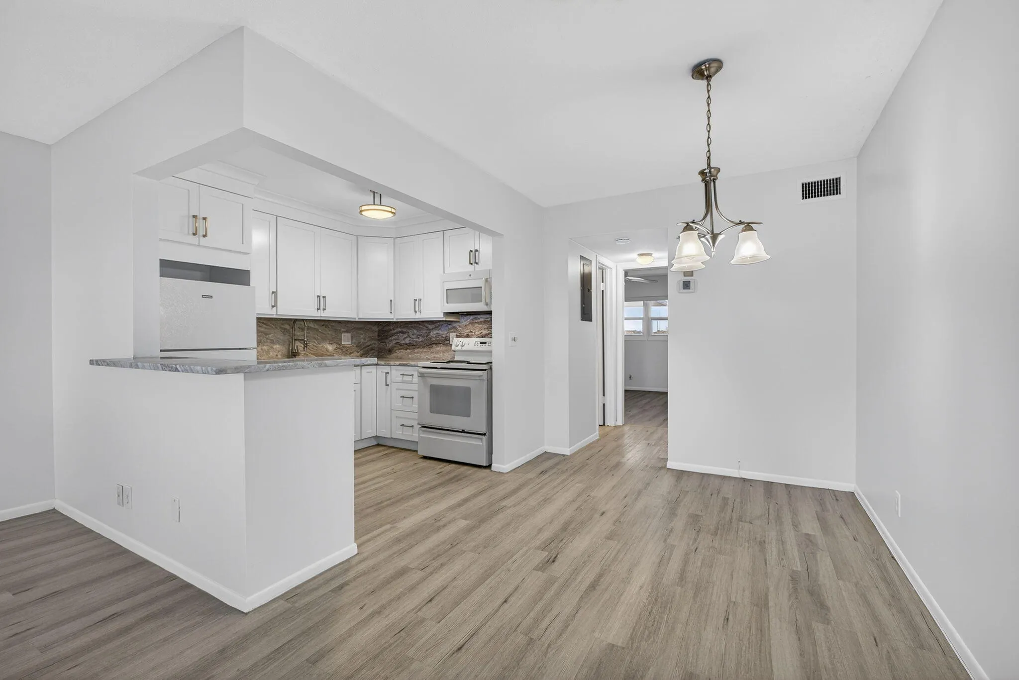 luxury vinyl flooring throughout