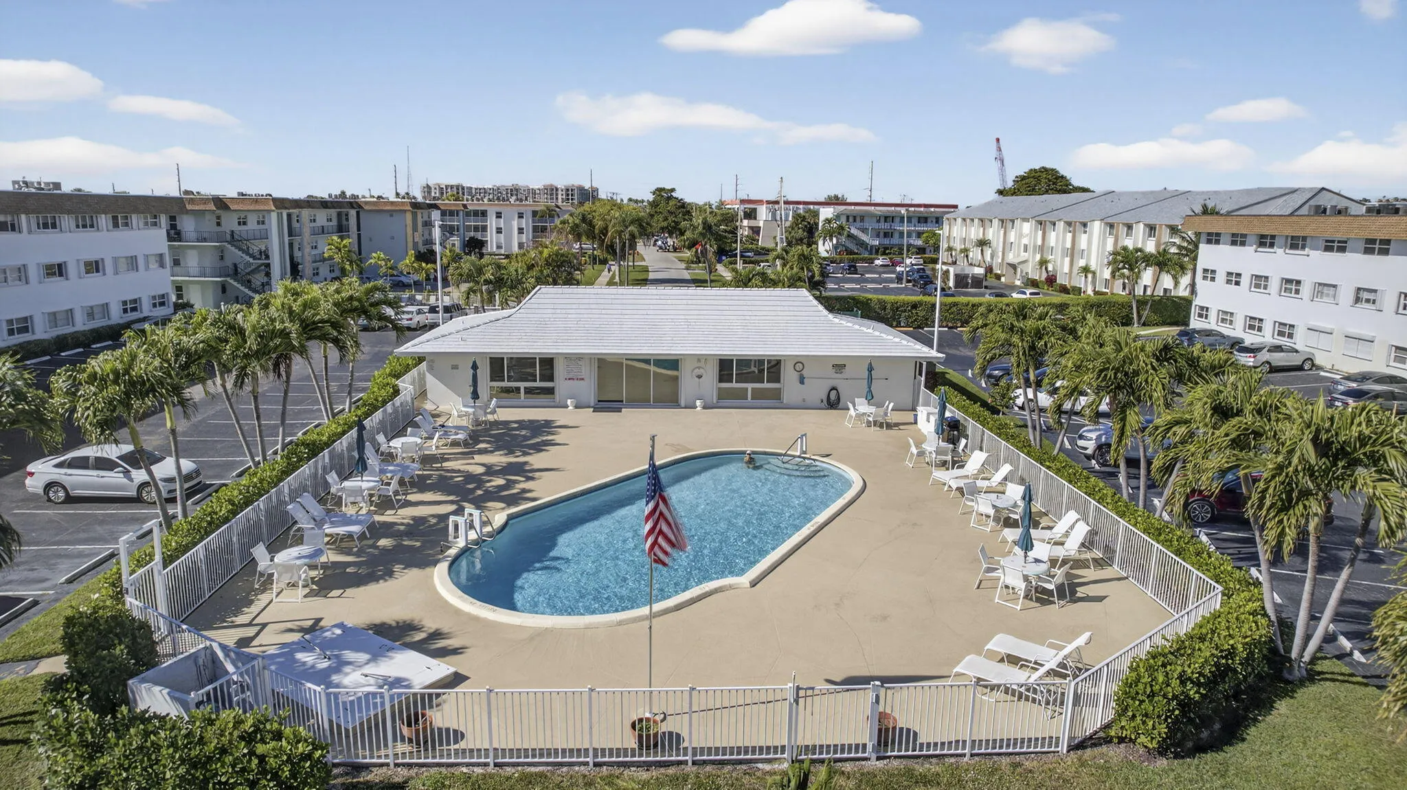 aerial pool