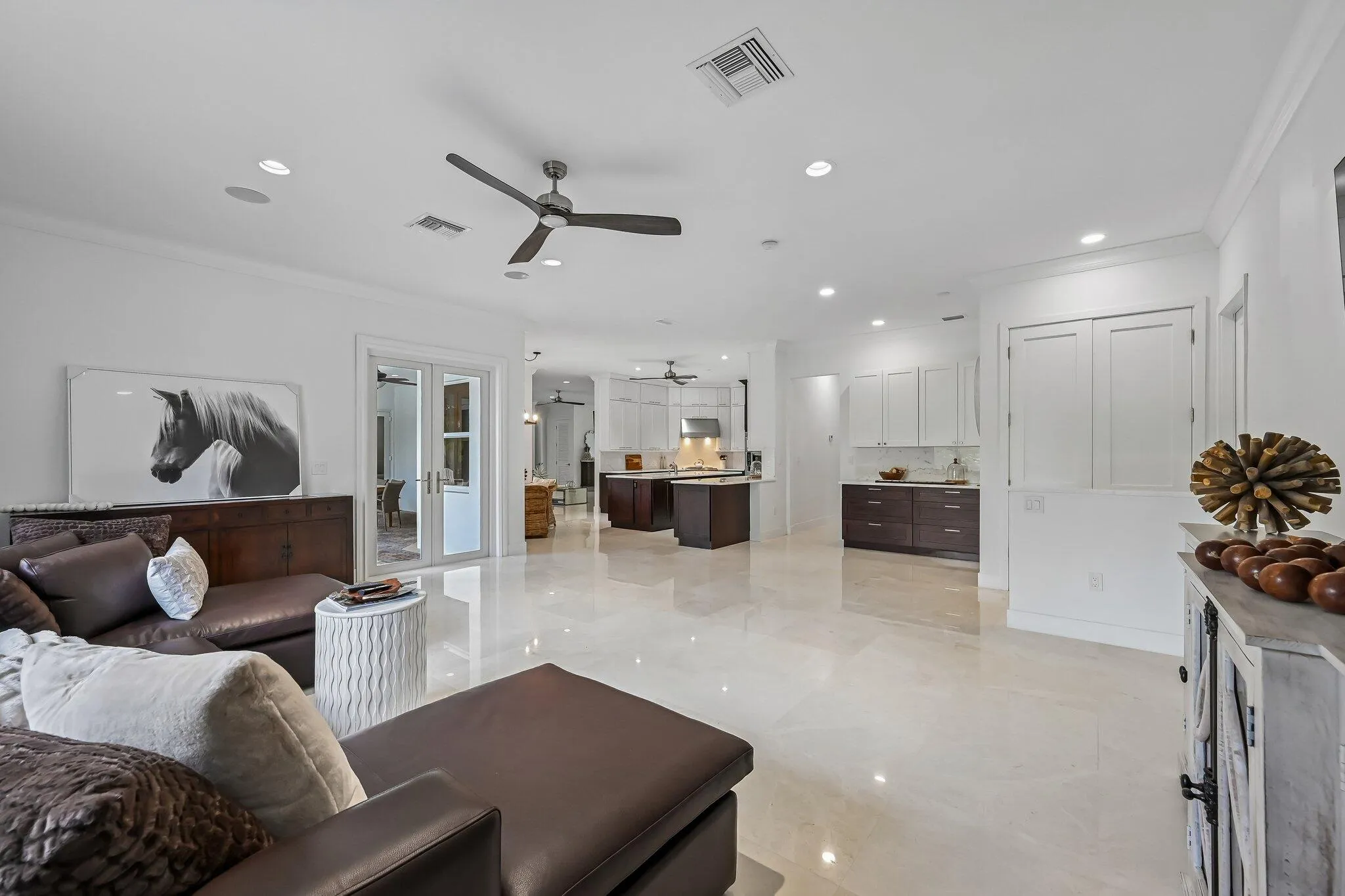 Family/Kitchen Area In Main House