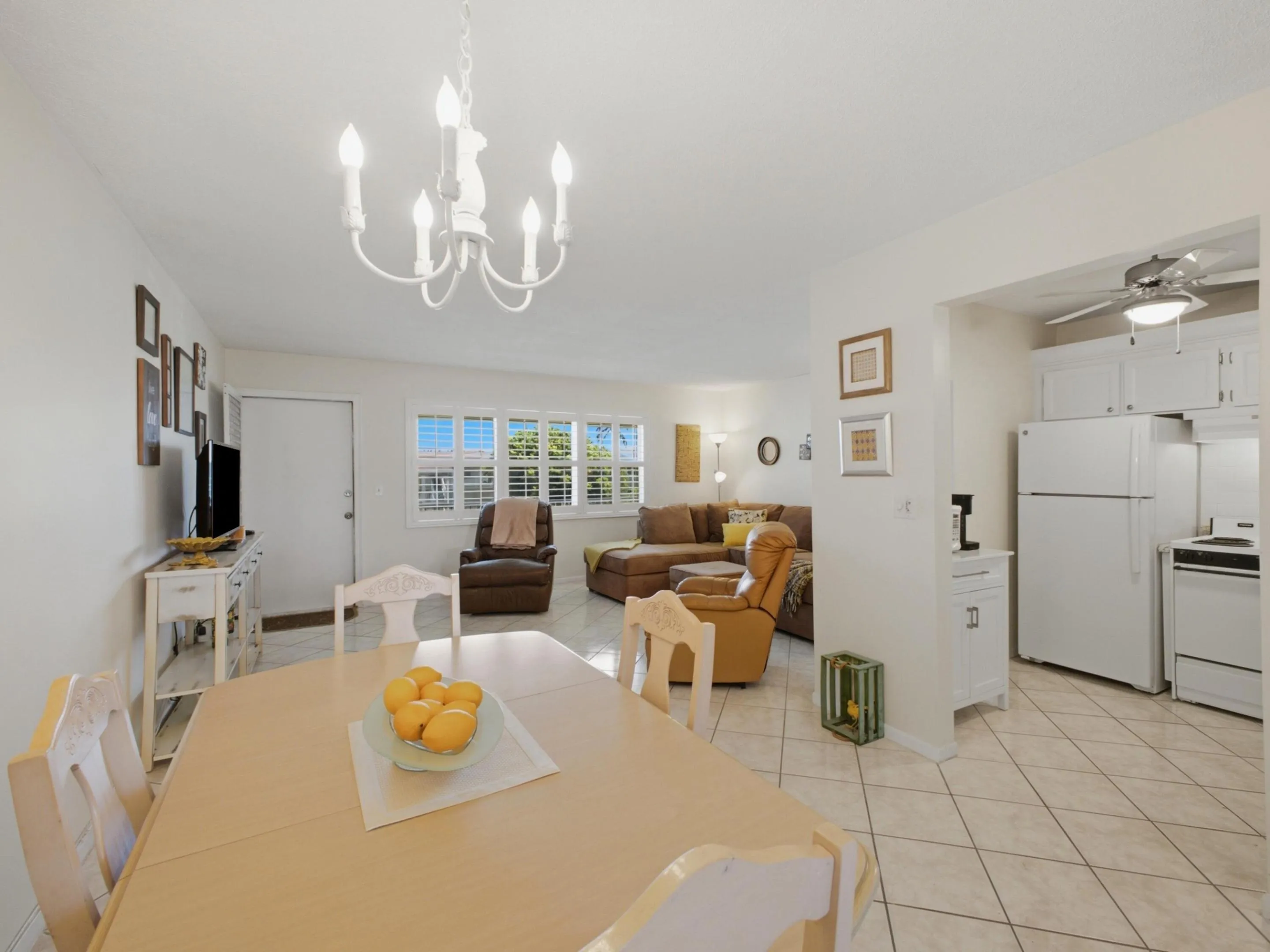 Dining to Living Kitchen
