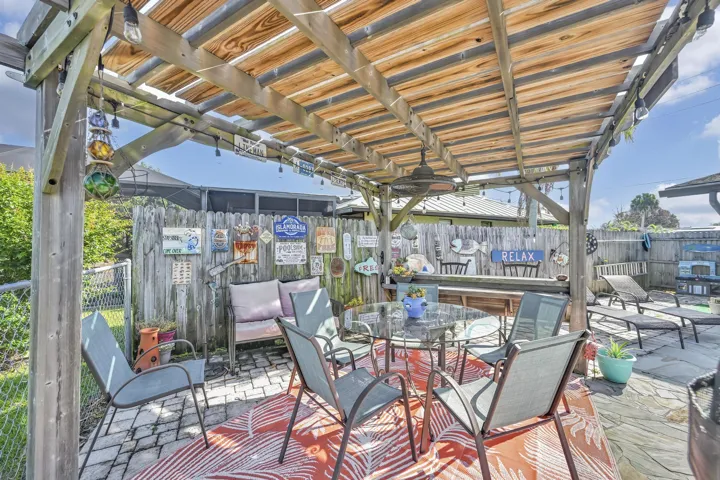 Patio terrace