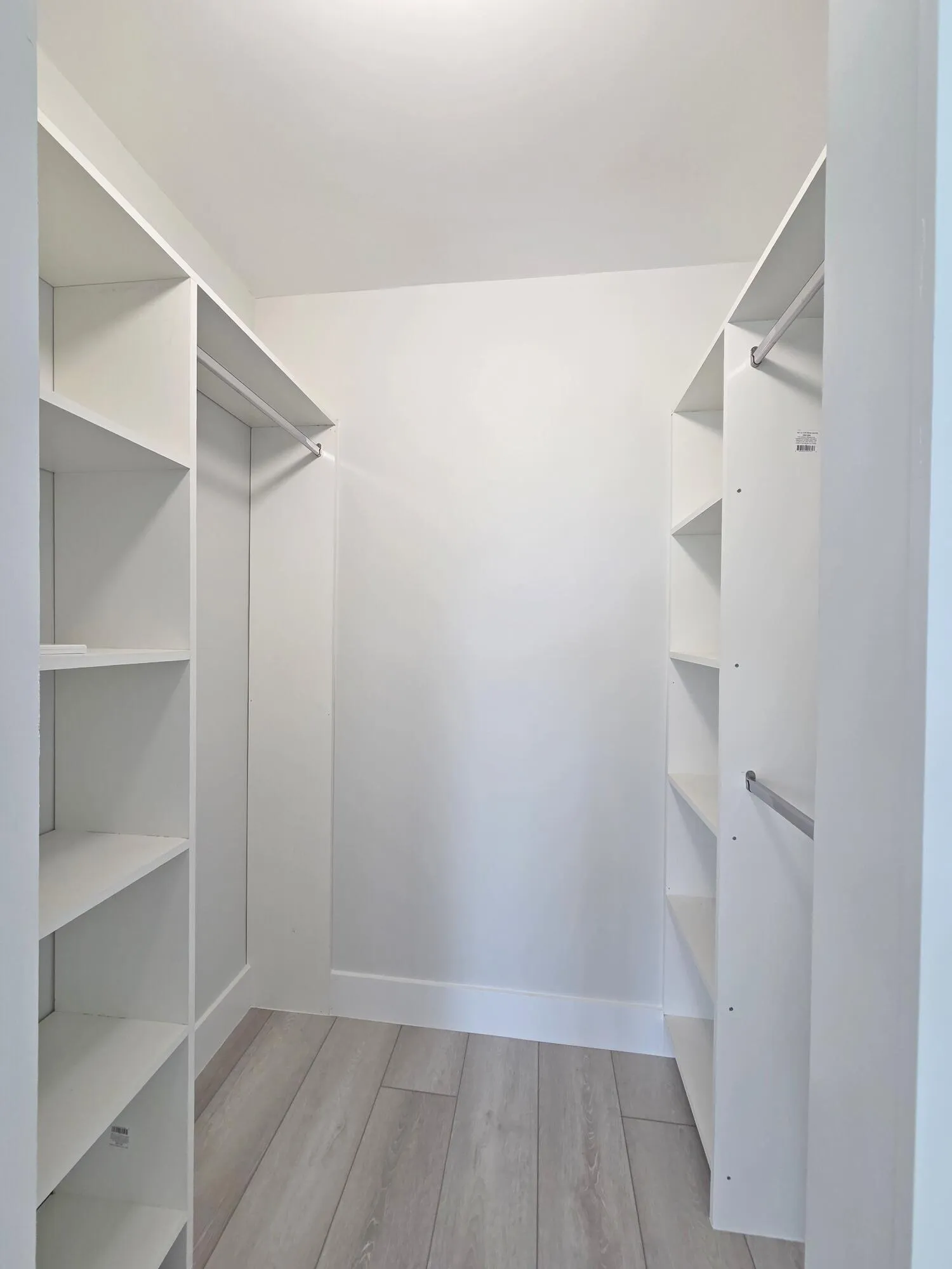 One of two Walk-in Master Closets