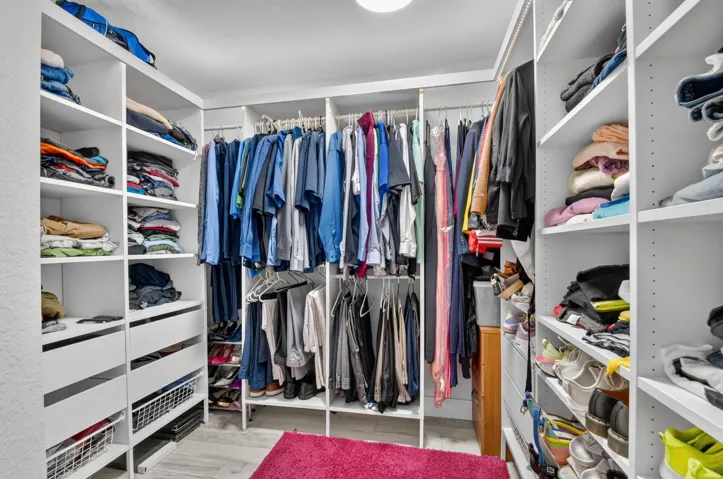 Master closet