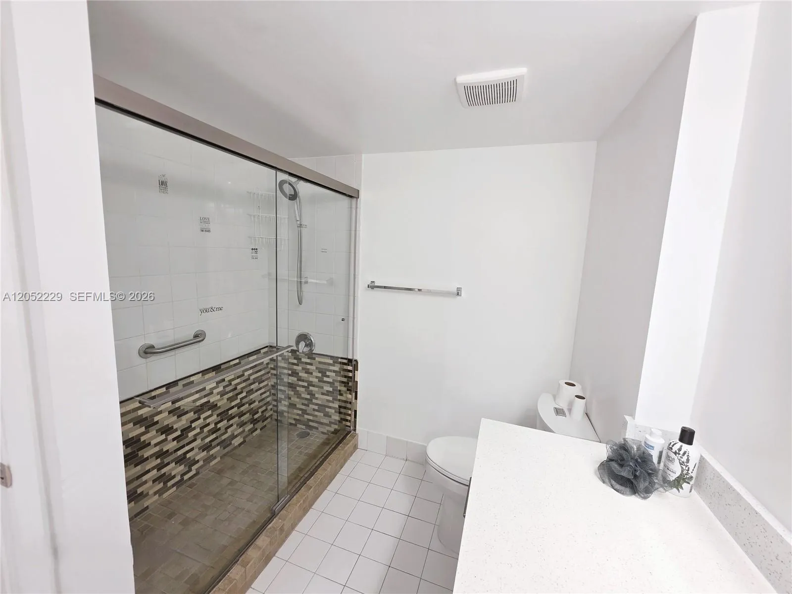 MASTER BATHROOM SHOWER