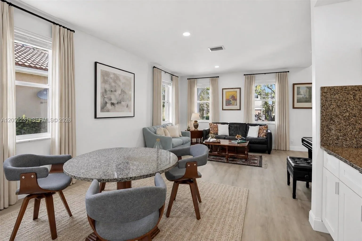 LIVING & DINING AREA