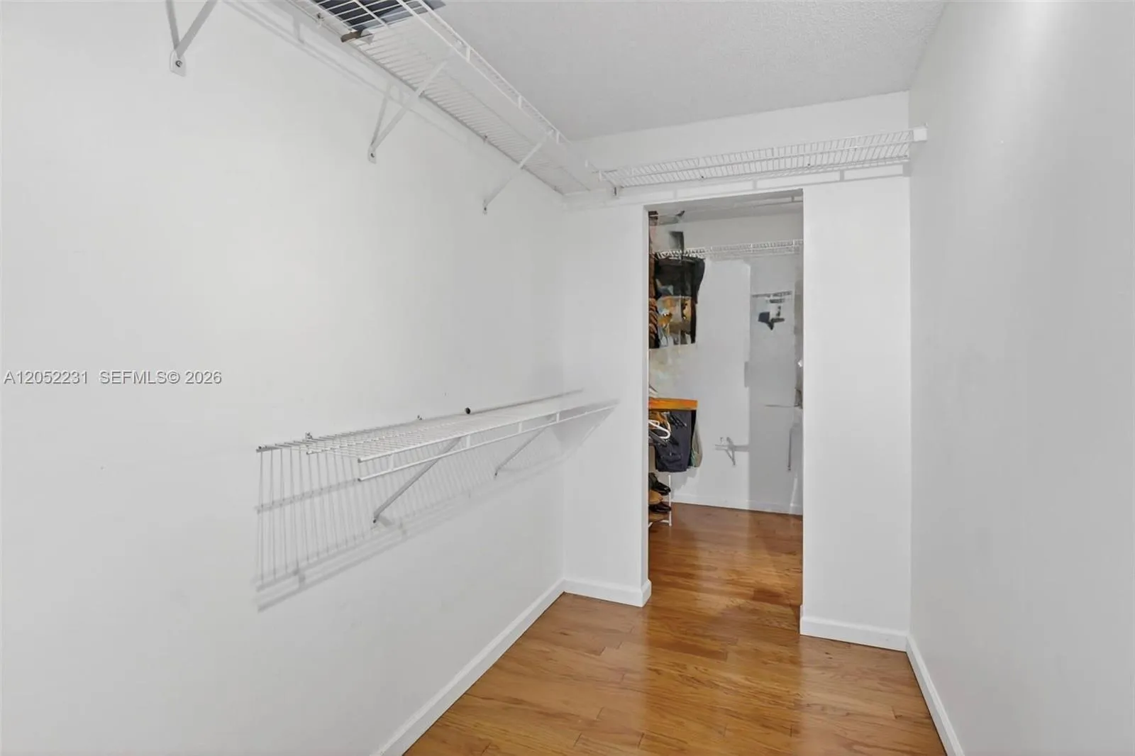2 WALK-IN CLOSETS IN MASTER BEDROOM
