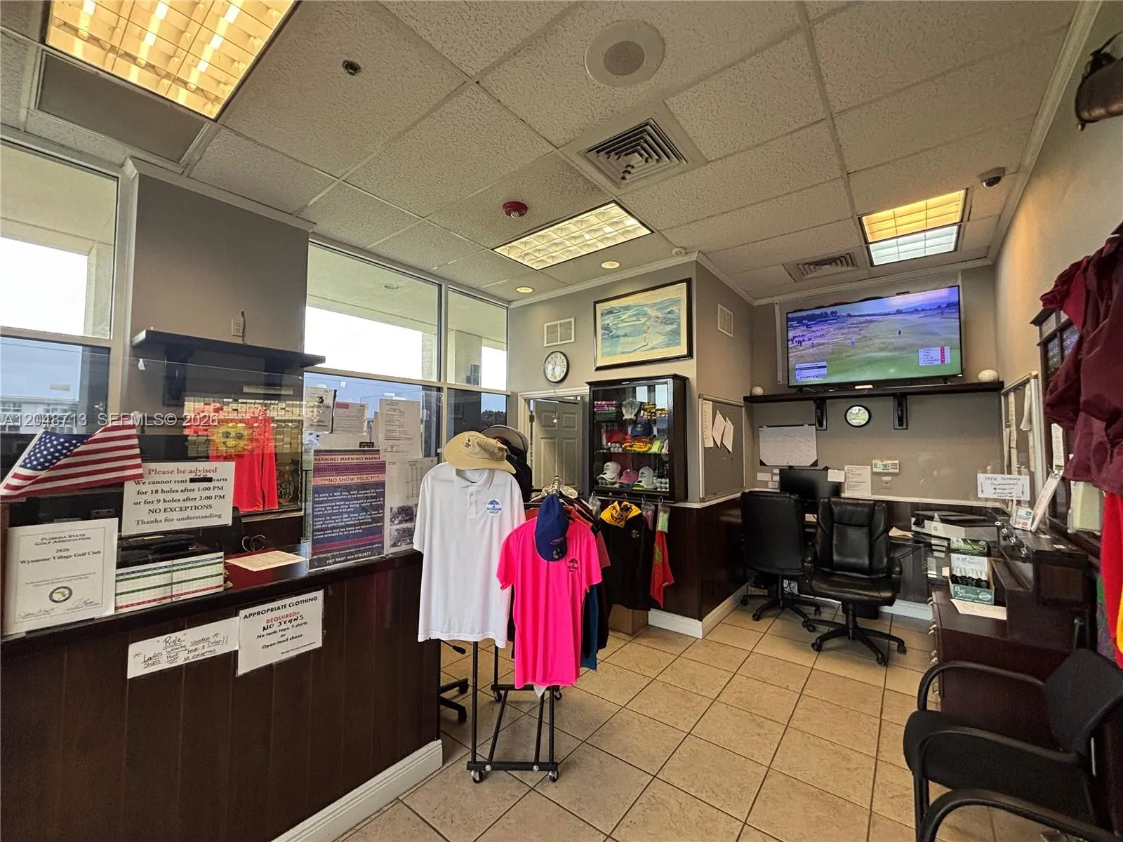 Pro shop