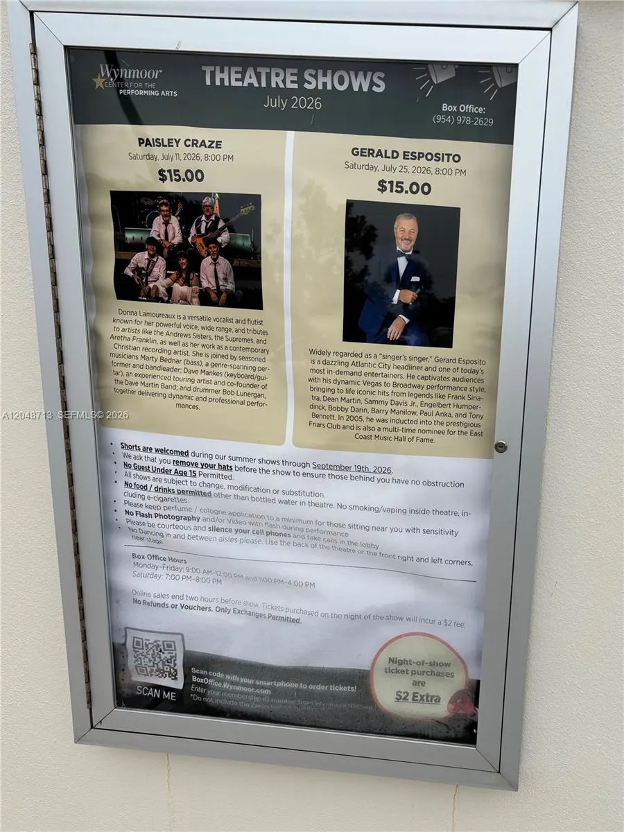 Theatre show board