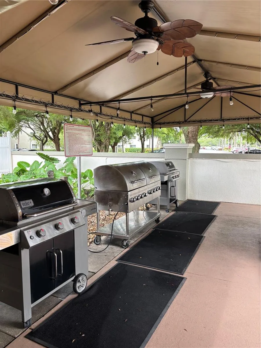 Pool BBQ area