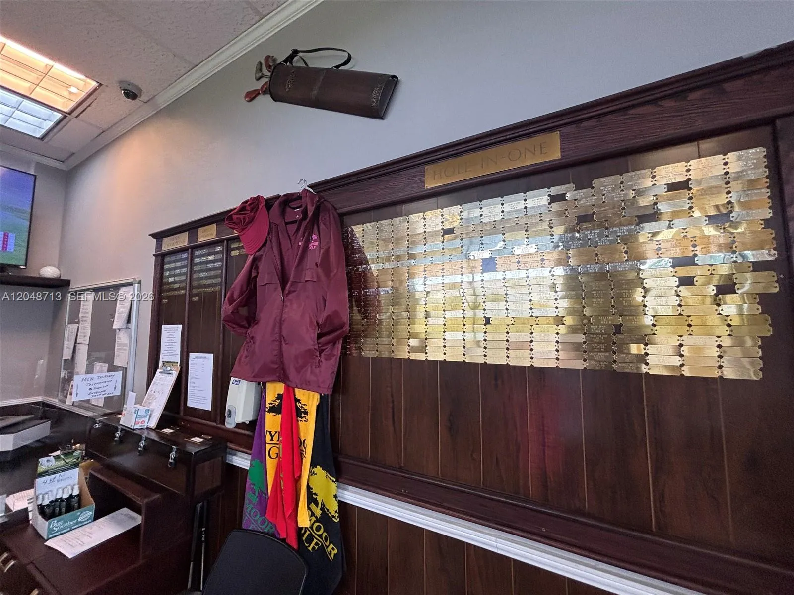 Pro shop office