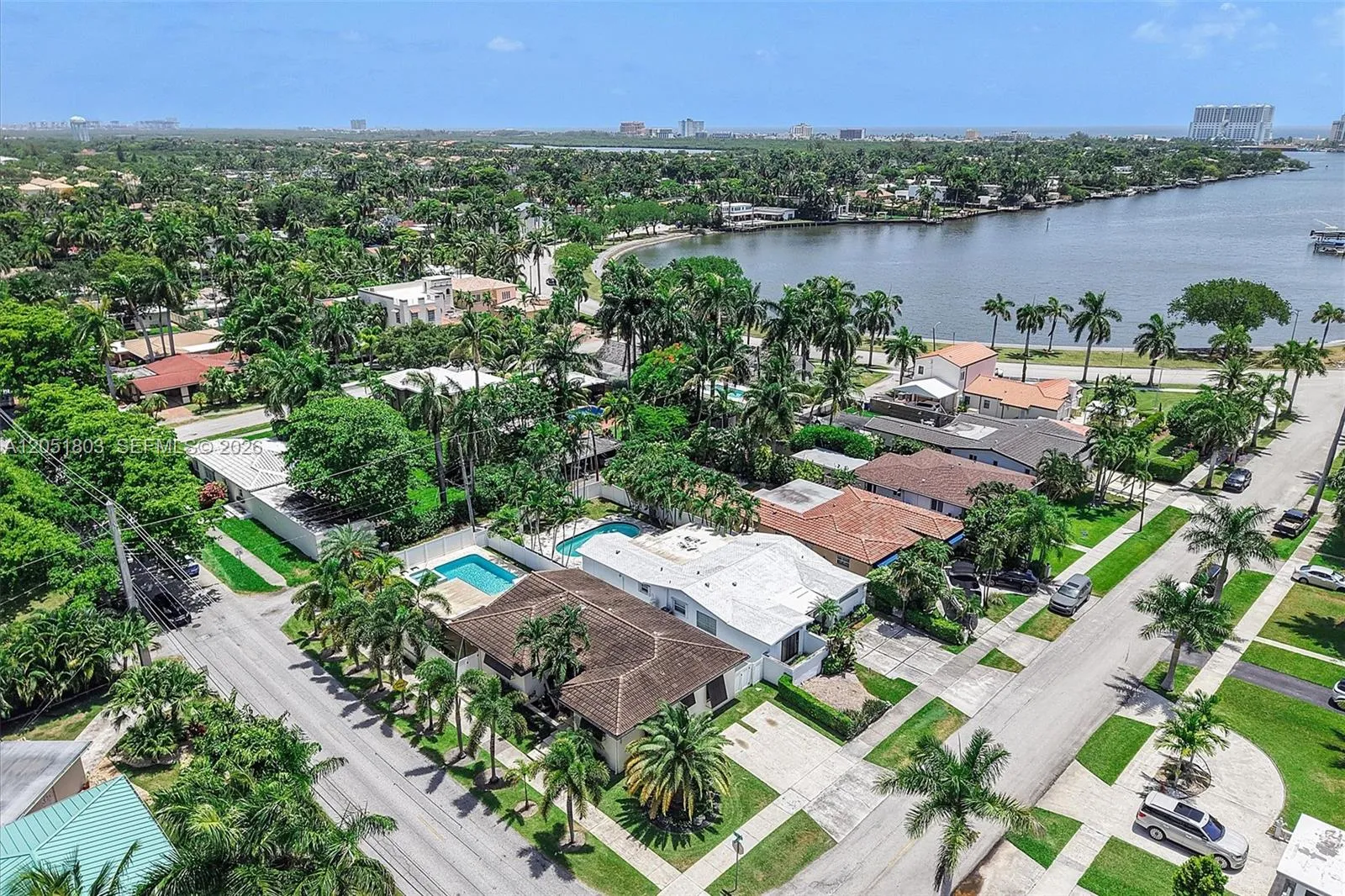 1 block to intercostal