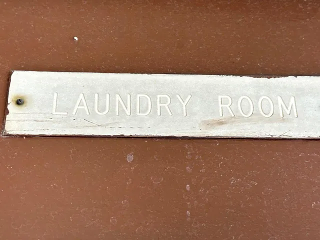 common laundry on 2nd floor elevator access