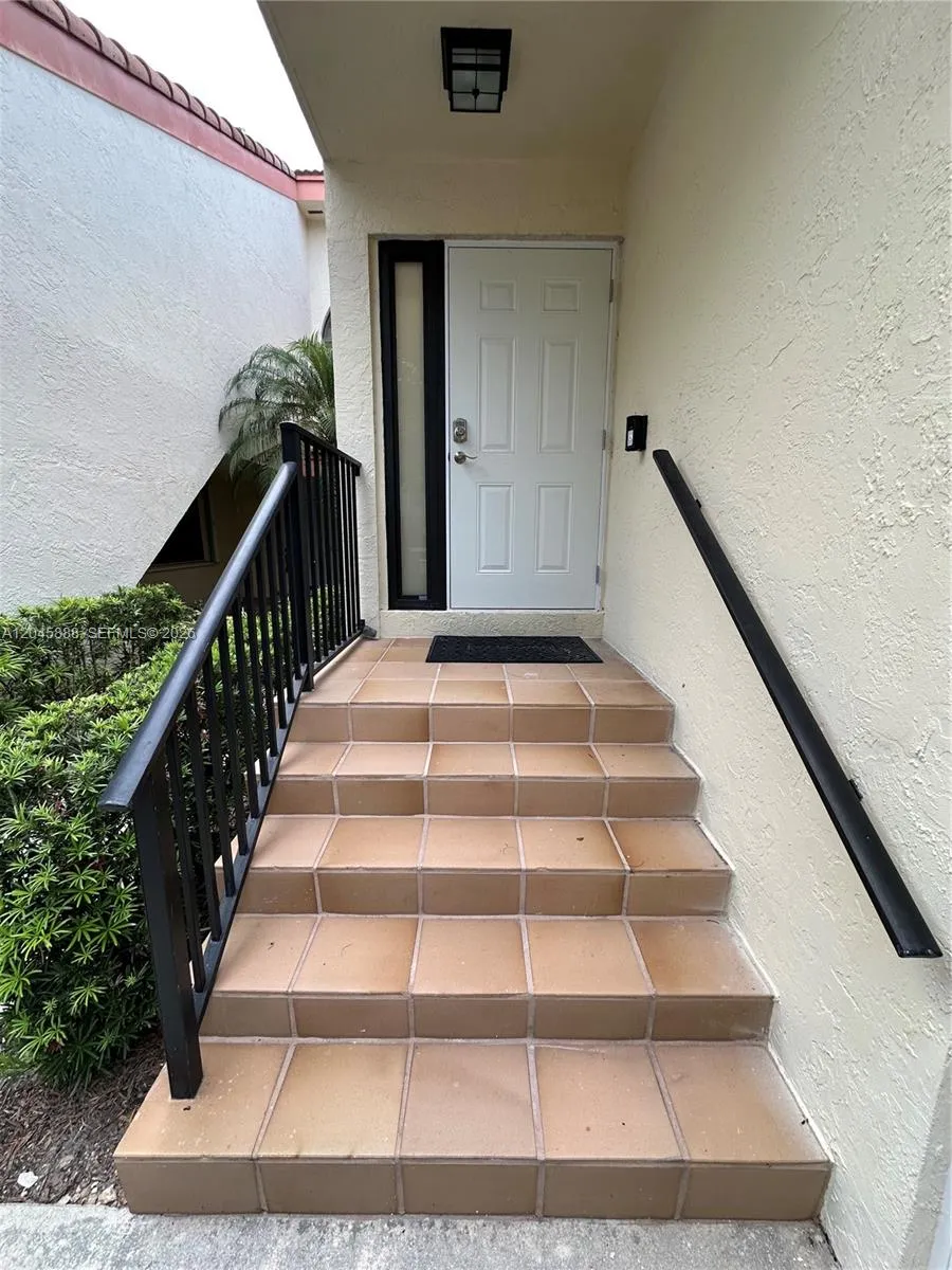 Stairs to front door