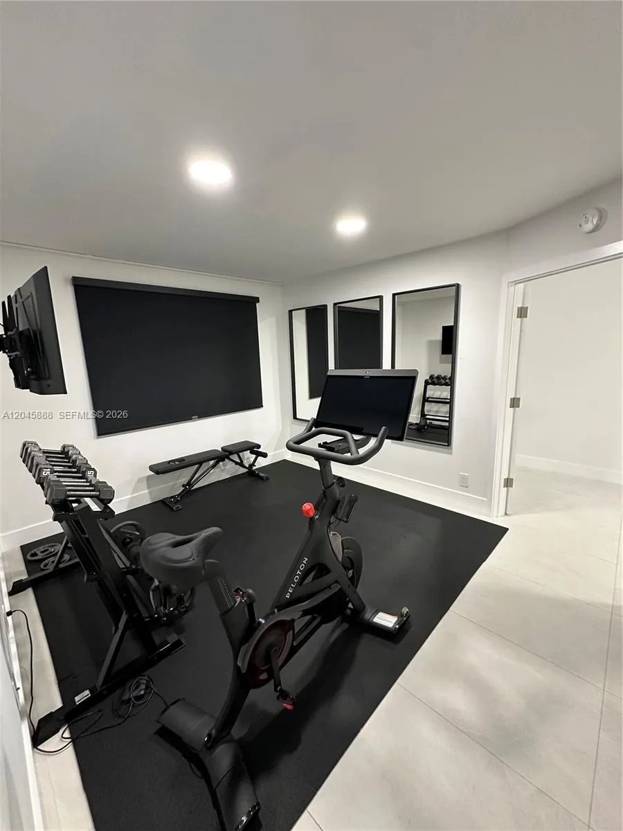 Bedroom Exercise Room