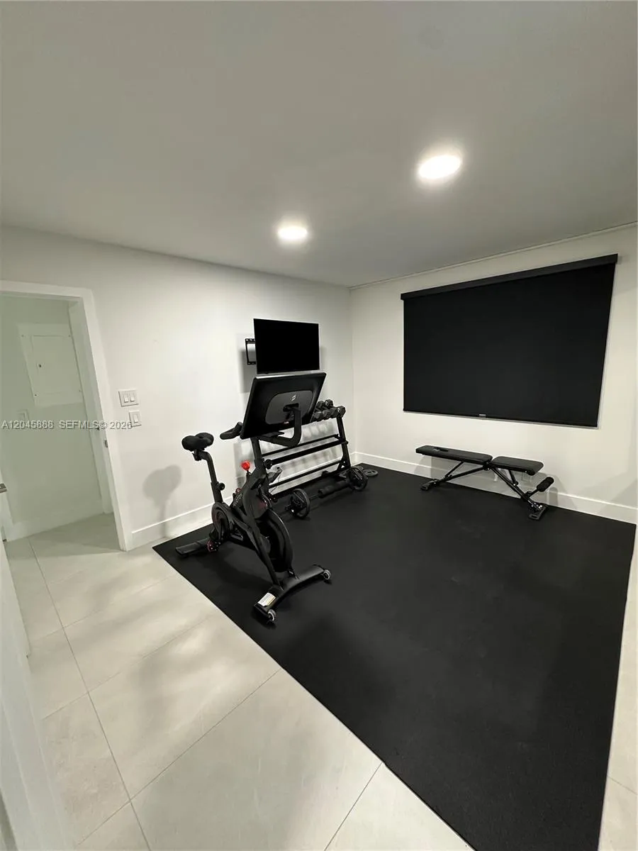 Bedroom Exercise Room