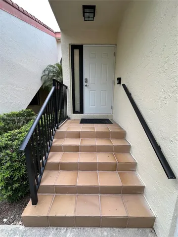 Stairs to front door