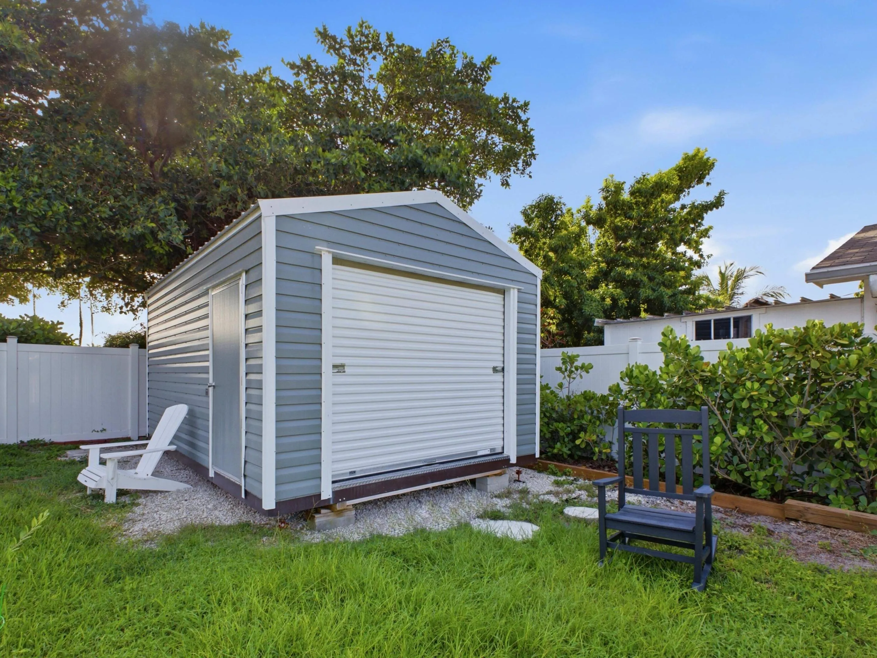 Almost new shed