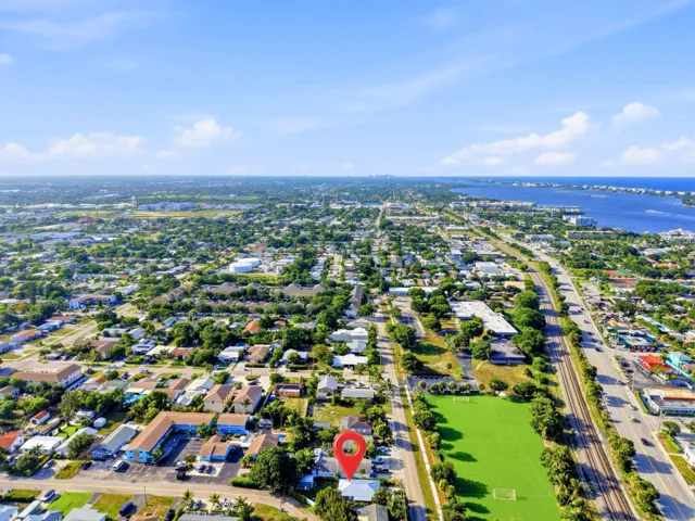 Panoramic to North