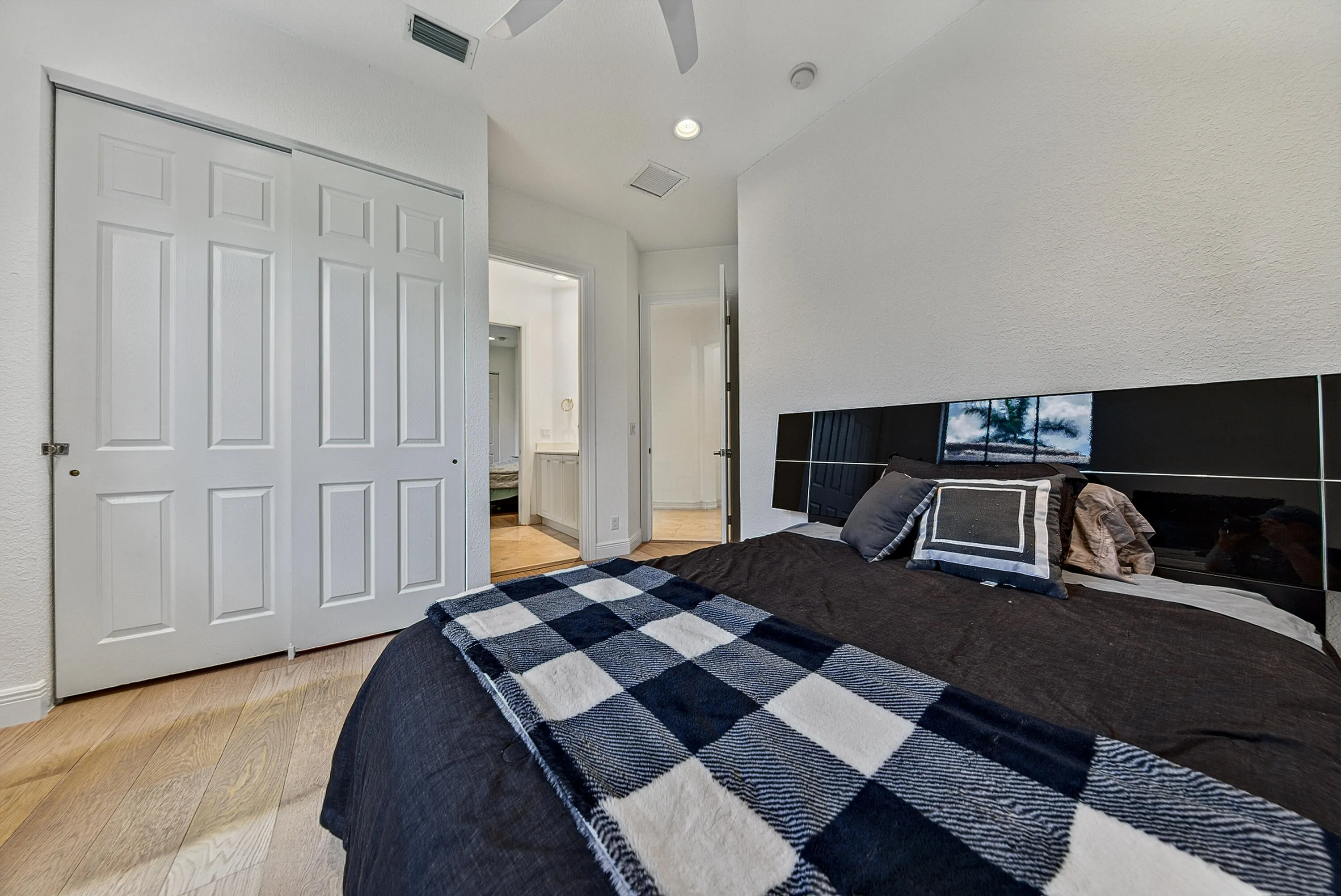 3rd Bedroom with the connecting Bathroom
