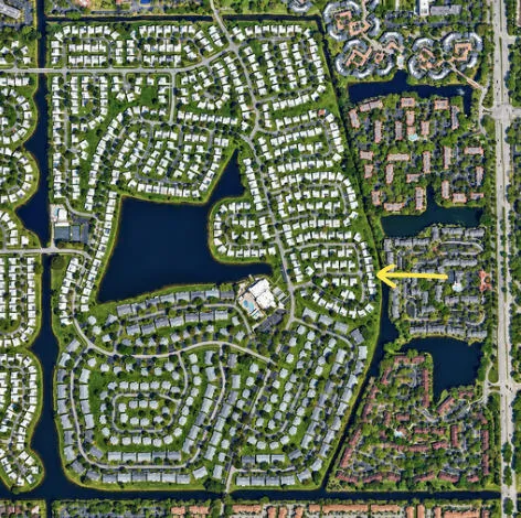 Arial View of community