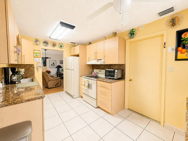 Kitchen & garage entry door