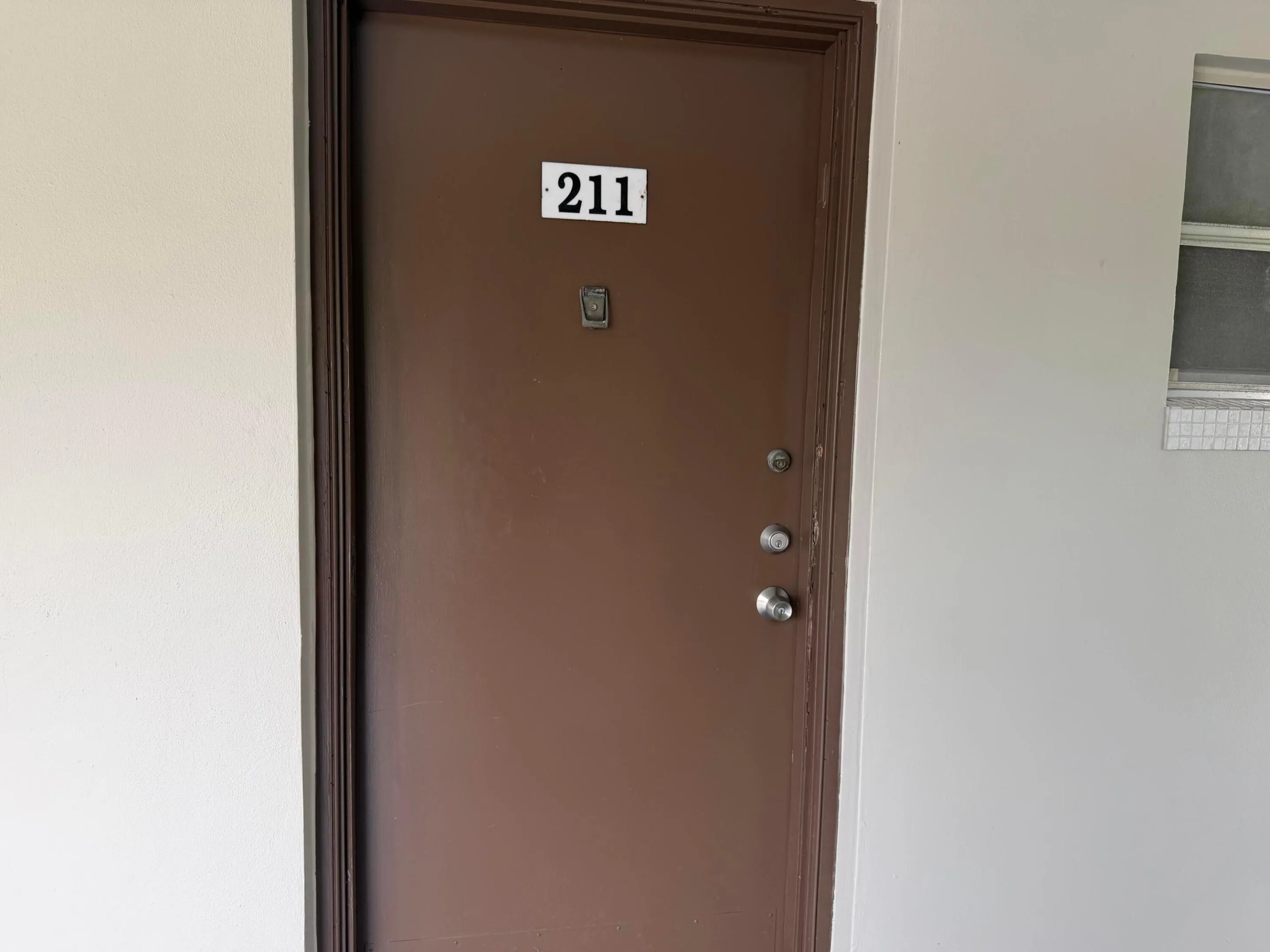 Front door