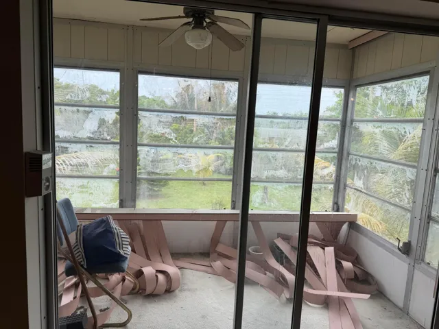 Enclosed balcony