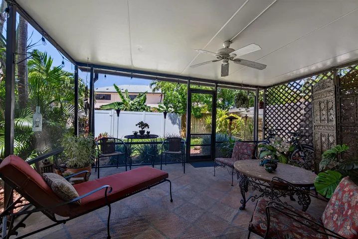 Screened in Patio