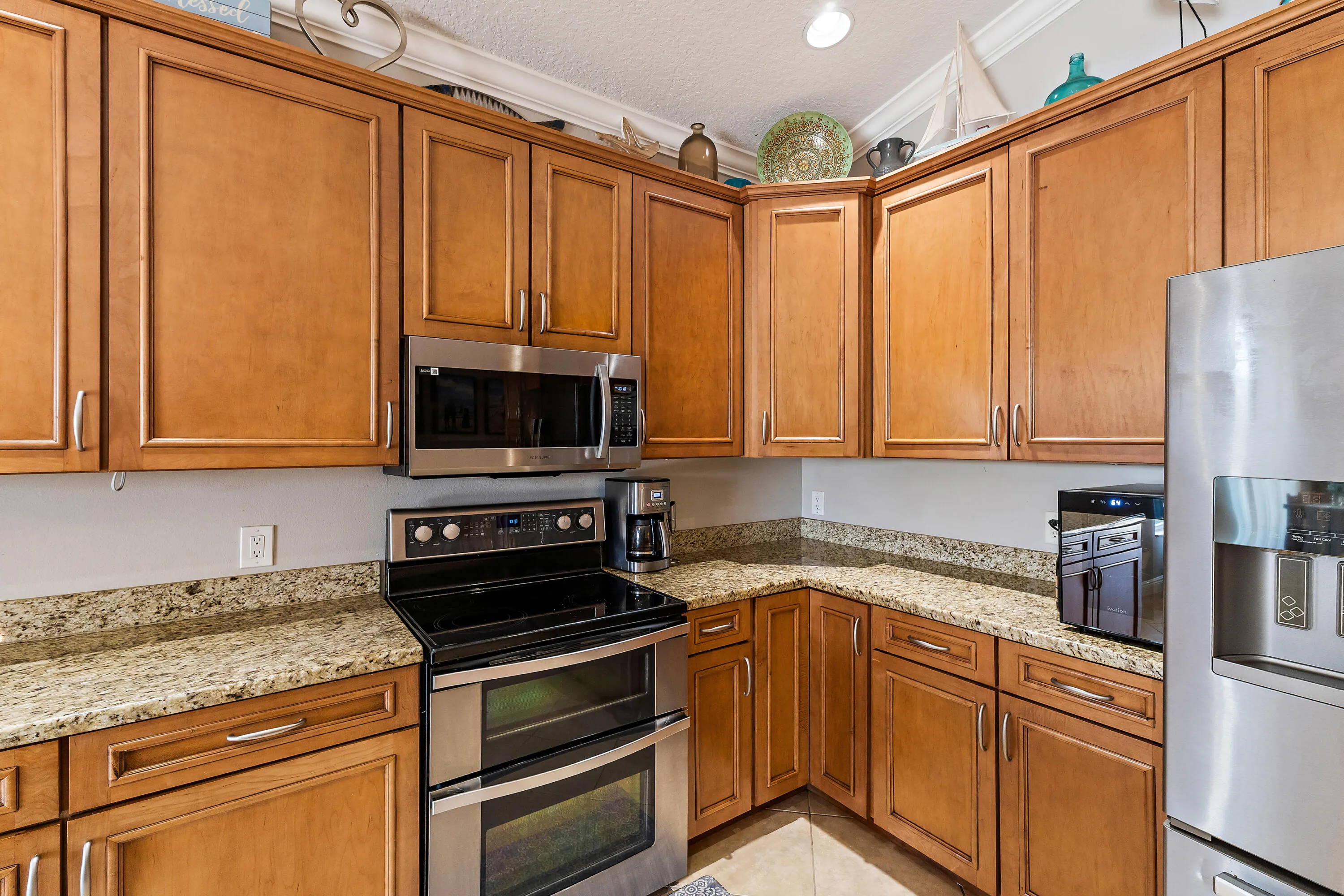 stainless steel appliances
