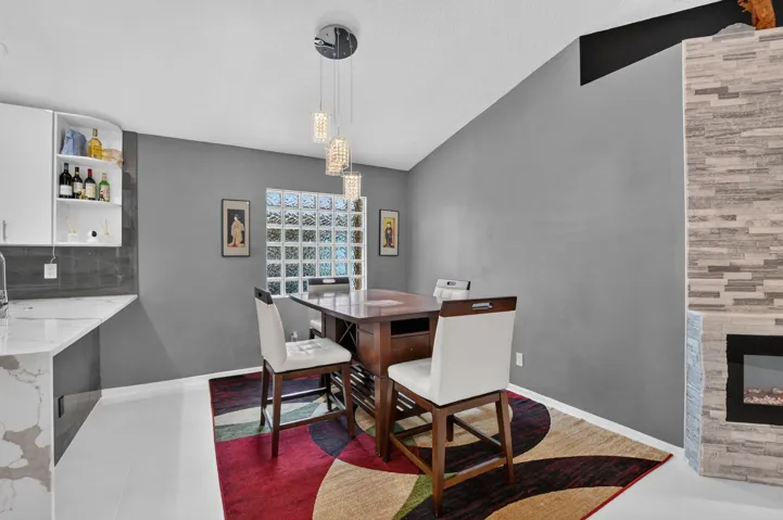 Dining area