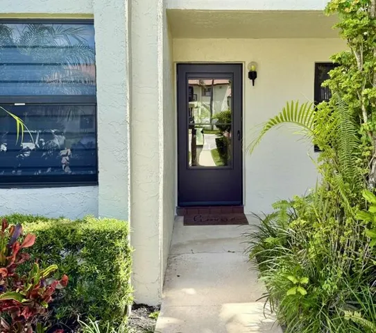 Private front door