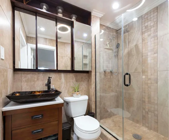 Master bathroom