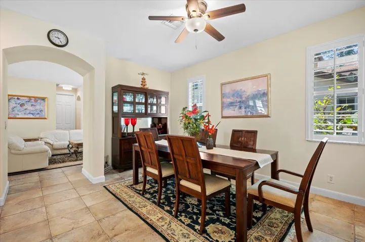 Separate Dining Area