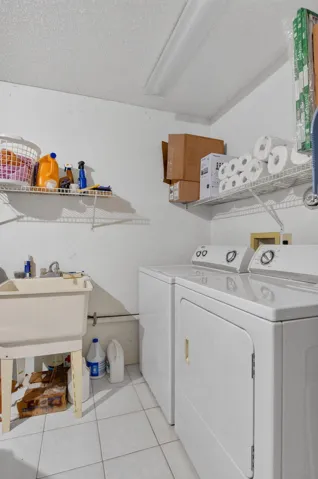 IN GARAGE WITH UTILITY SINK