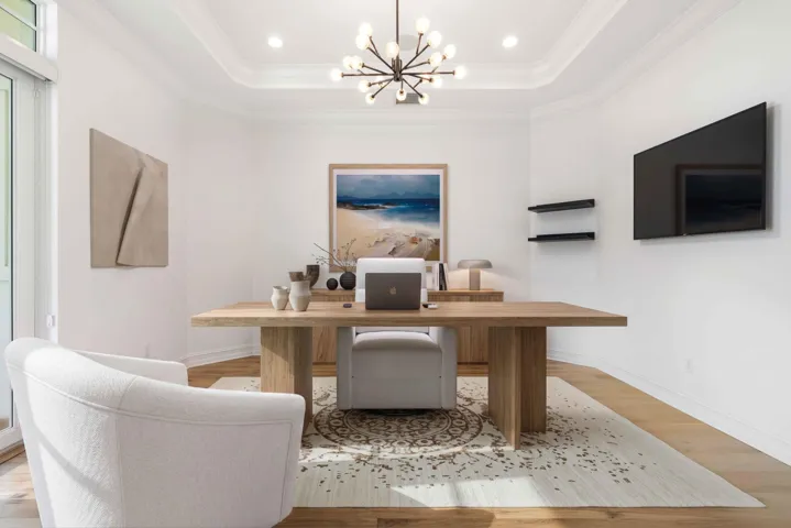 Office - Virtually Staged