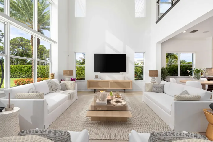 Living Room - Virtually Staged