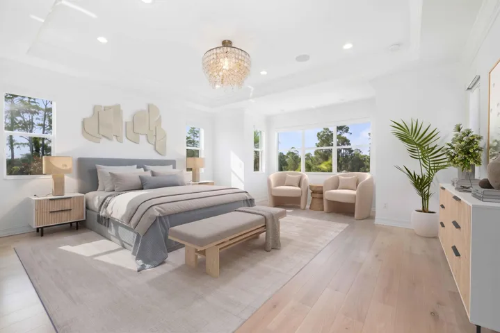 Primary Bedroom - Virtually Staged
